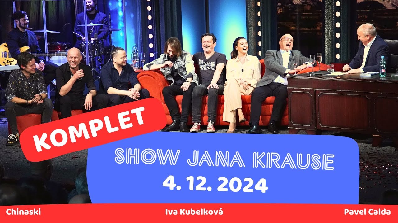 Celý díl - Show Jana Krause 4. 12. 2024
