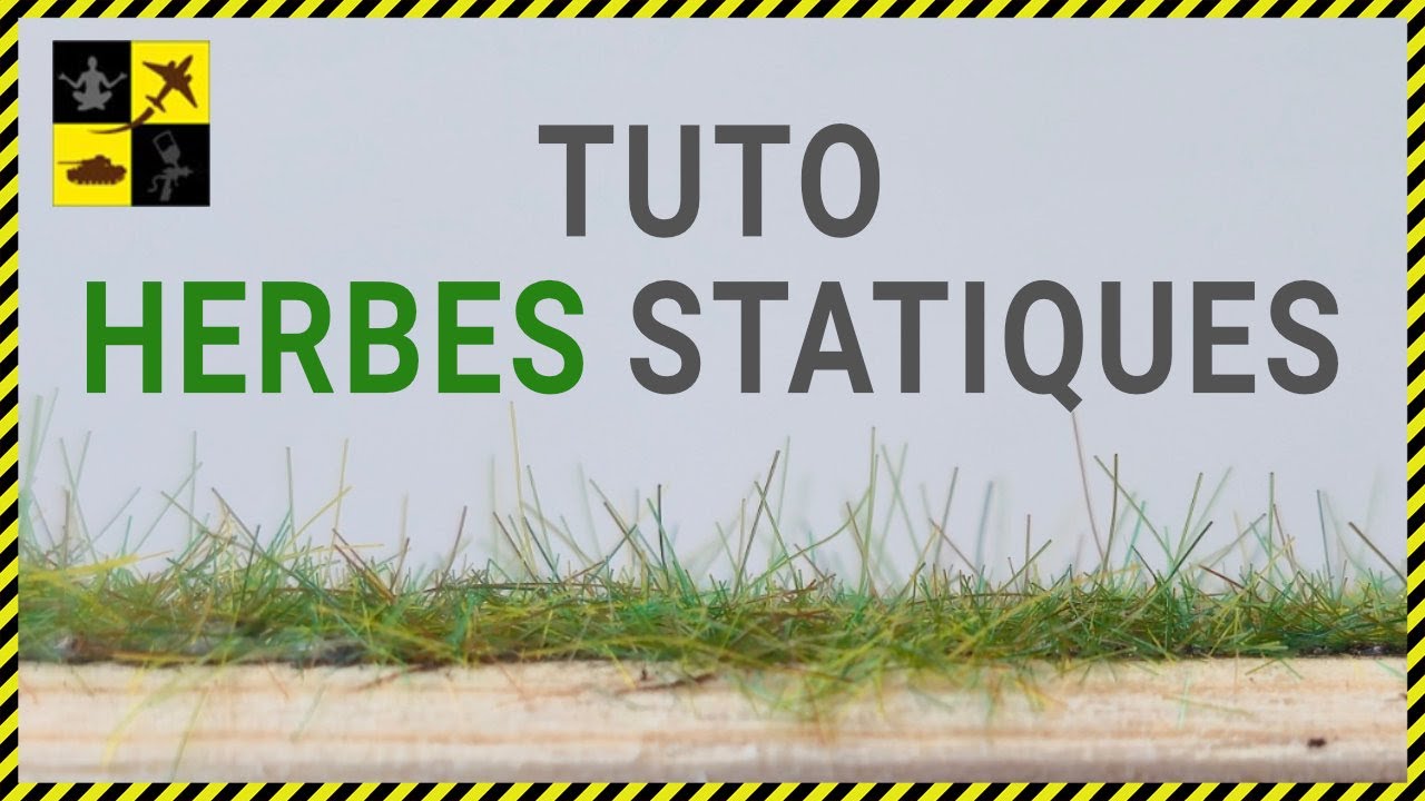 ▶️Tutoriel diorama: Herbes statiques dressées
