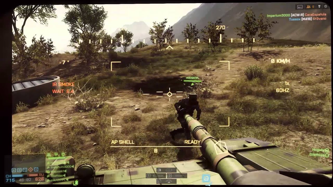 BATTLEFIELD 4 MULTIPLAYER Z GILATHISSEM i RADKIEM - CZOŁG vs HELKA # 07