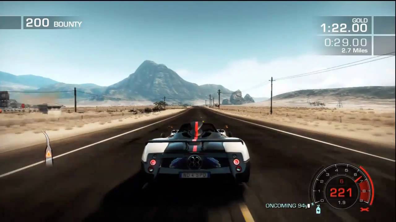 Need for Speed: Hot Pursuit Pagani Zonda Gameplay