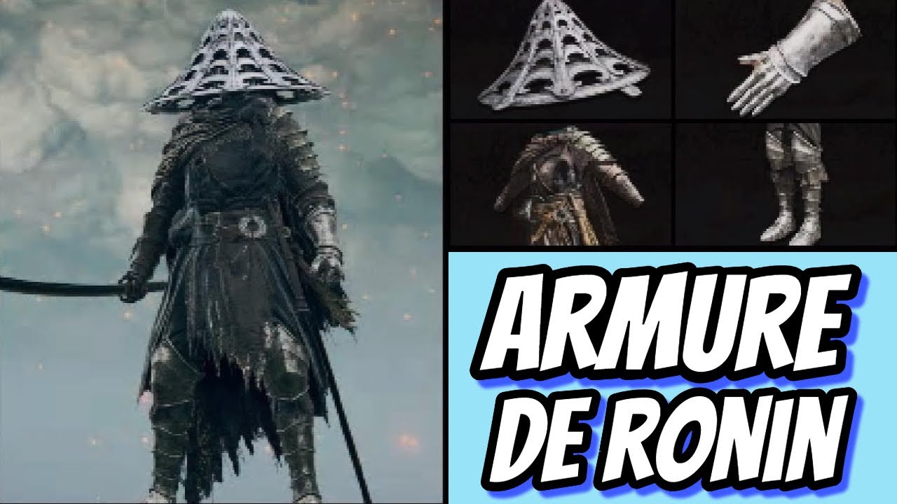 Elden Ring - Où Trouver Armure De Ronin
