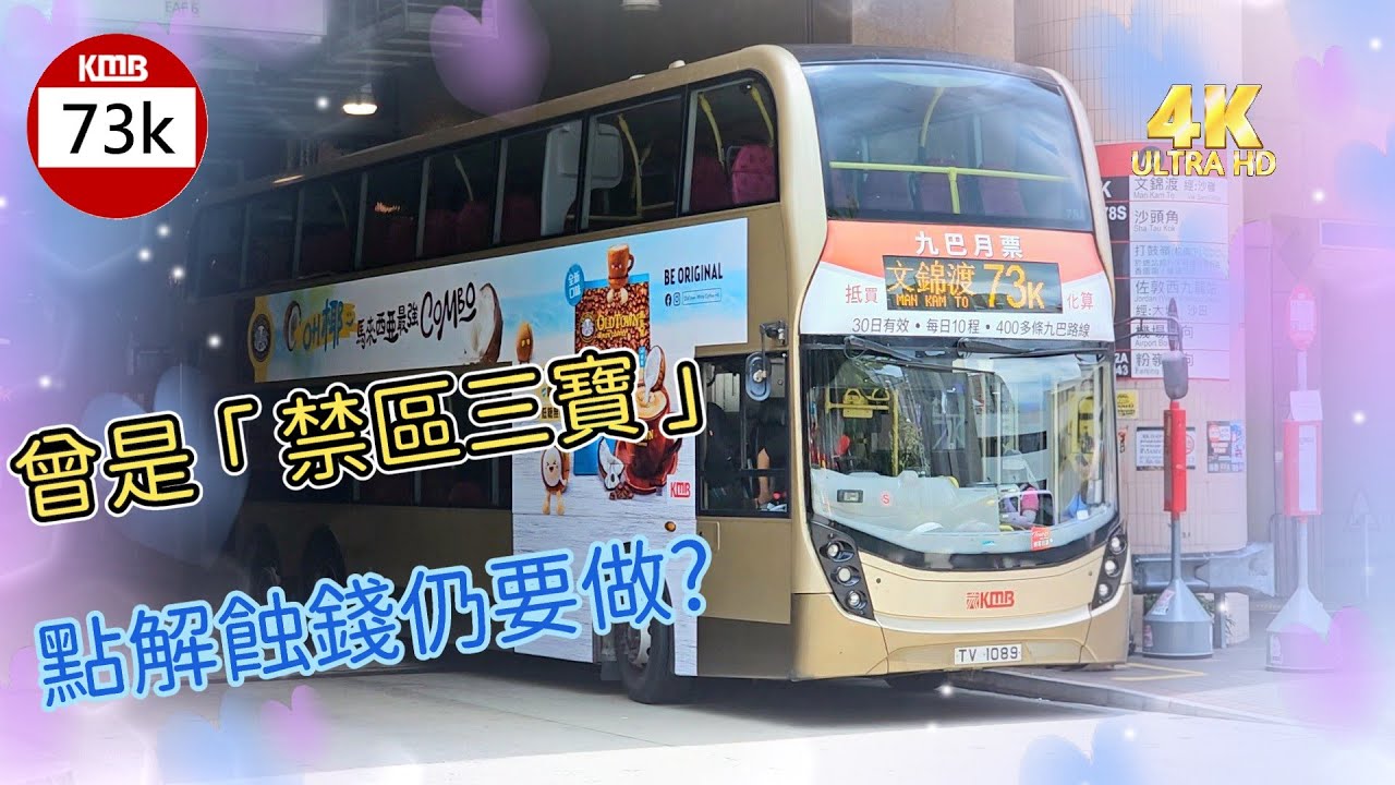 【會員生日影片】EP63 九巴 73K 上水 ↔ 文錦渡（新屋嶺） (廣東話聲音導航) (4k 影片) @huisir005