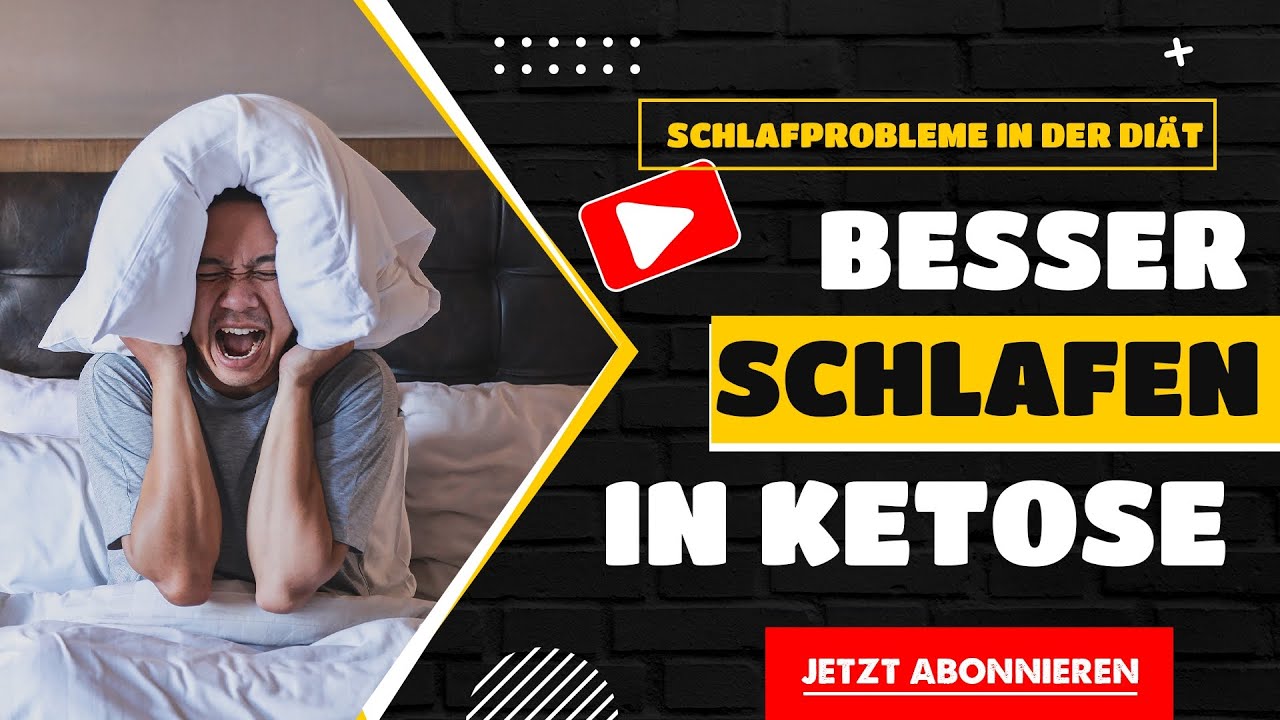 Schlechter Schlaf in Ketose oder Diät? DAS kannst du tun! Schneller Einschlafen.