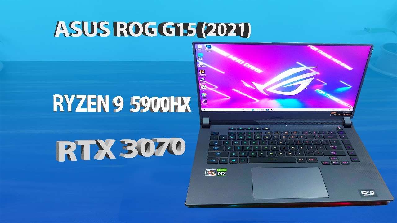 ASUS ROG Strix G15 (2021) ||  RYZEN 9 5900HX ||   RTX 3070 ||  UNBOXING