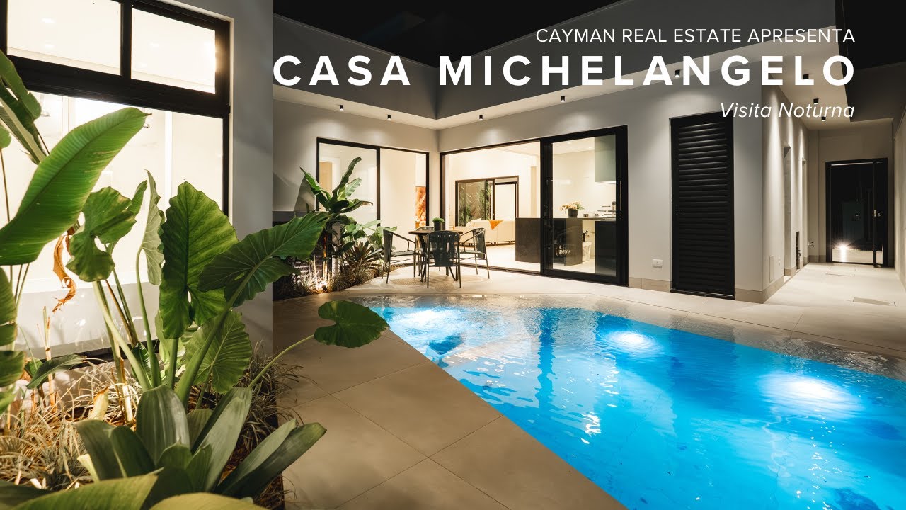 Visita Noturna! Casa Michelangelo no Jardim Cidade Monções - Maringá-PR