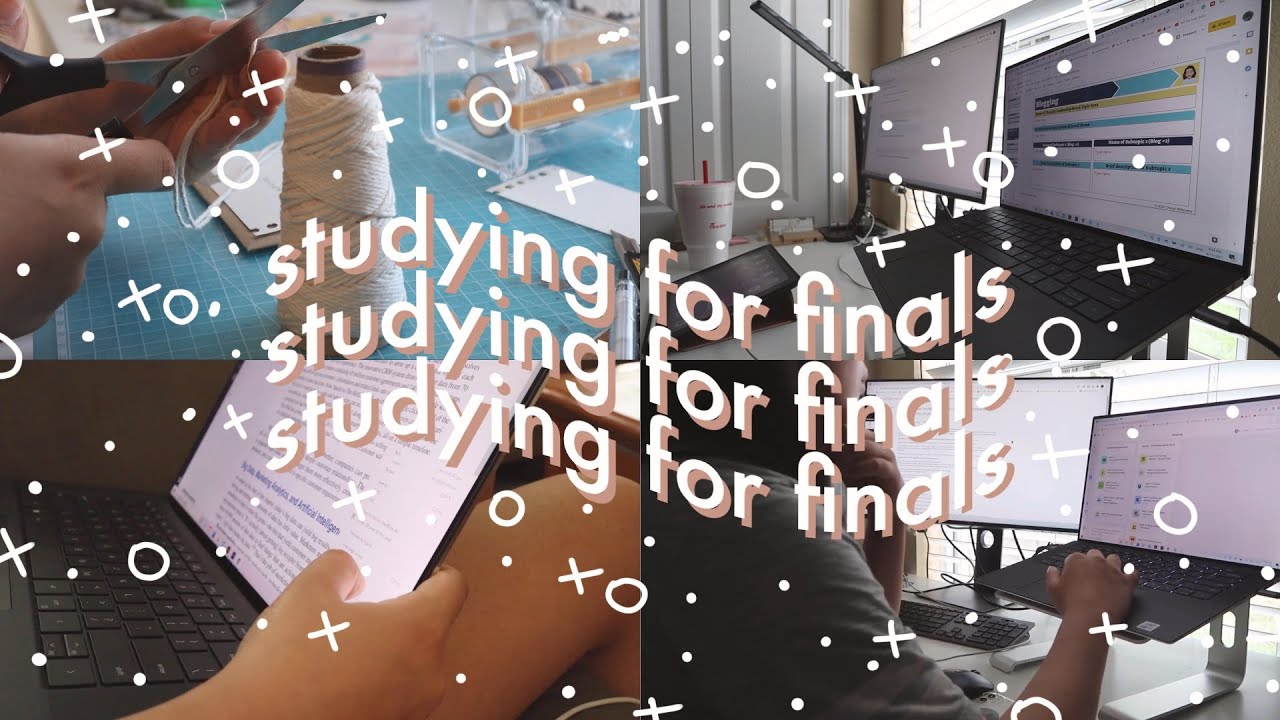 studying for finals @northeastern uni | final projects, studying for exams, dell xps 15 update!