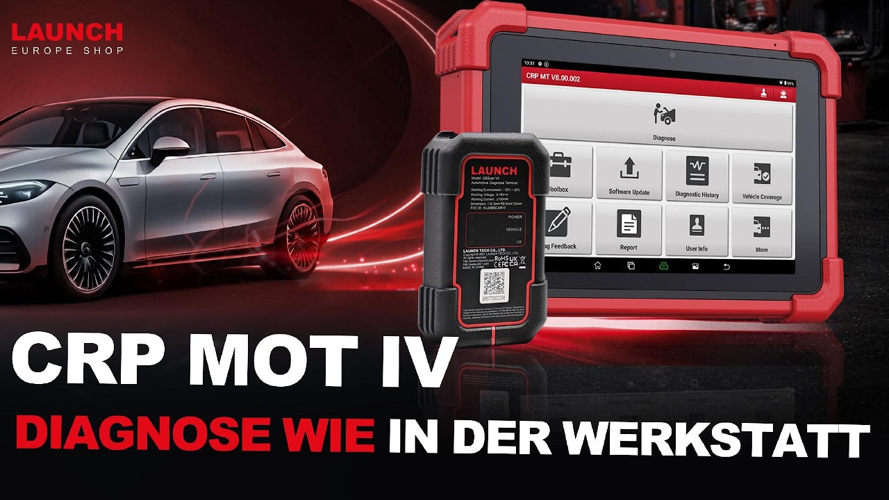 🔧 CRP MOT IV – Diagnose auf Profi-Niveau in deiner eigenen Garage