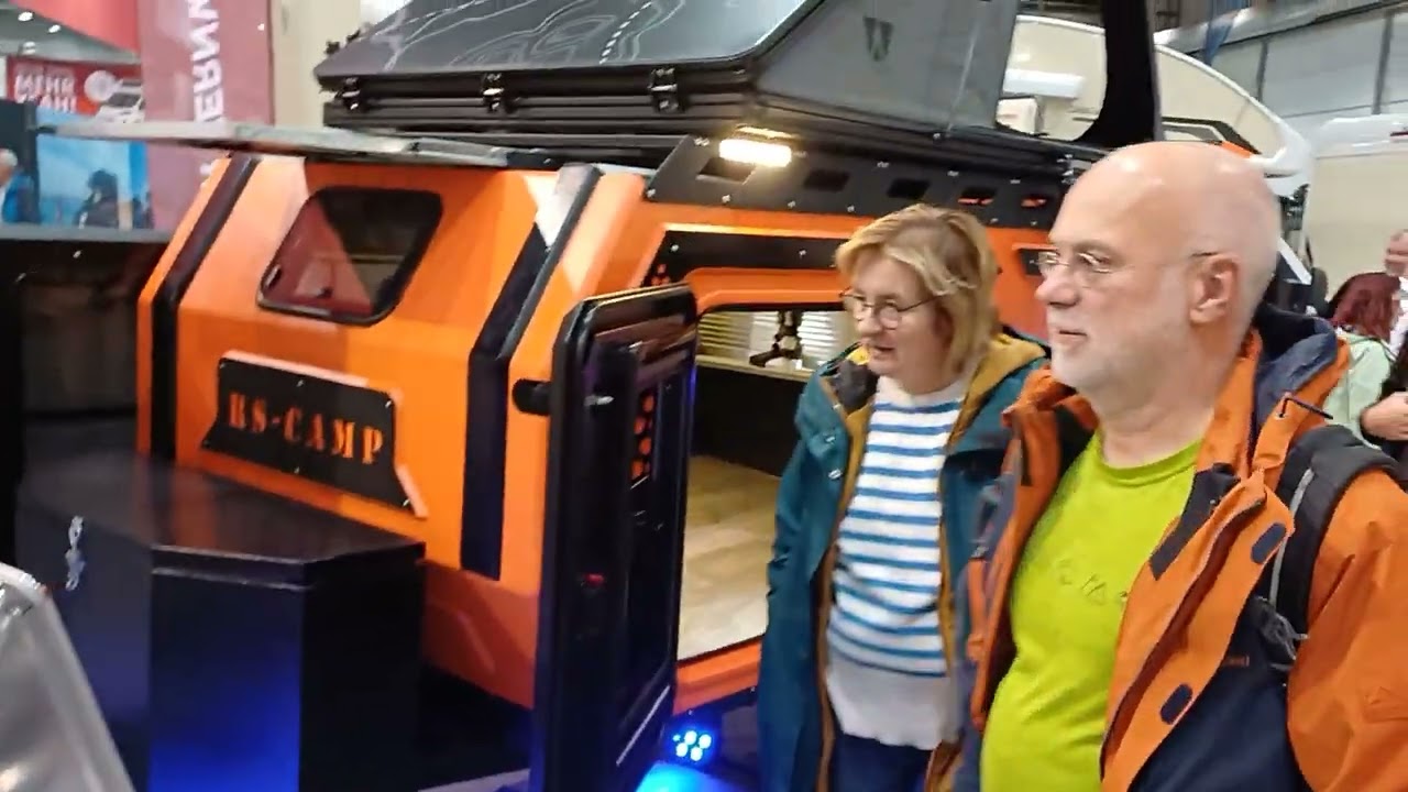 Messerundgang auf der Touristik&Caravaning in Leipzig mit Minicamper Alldays