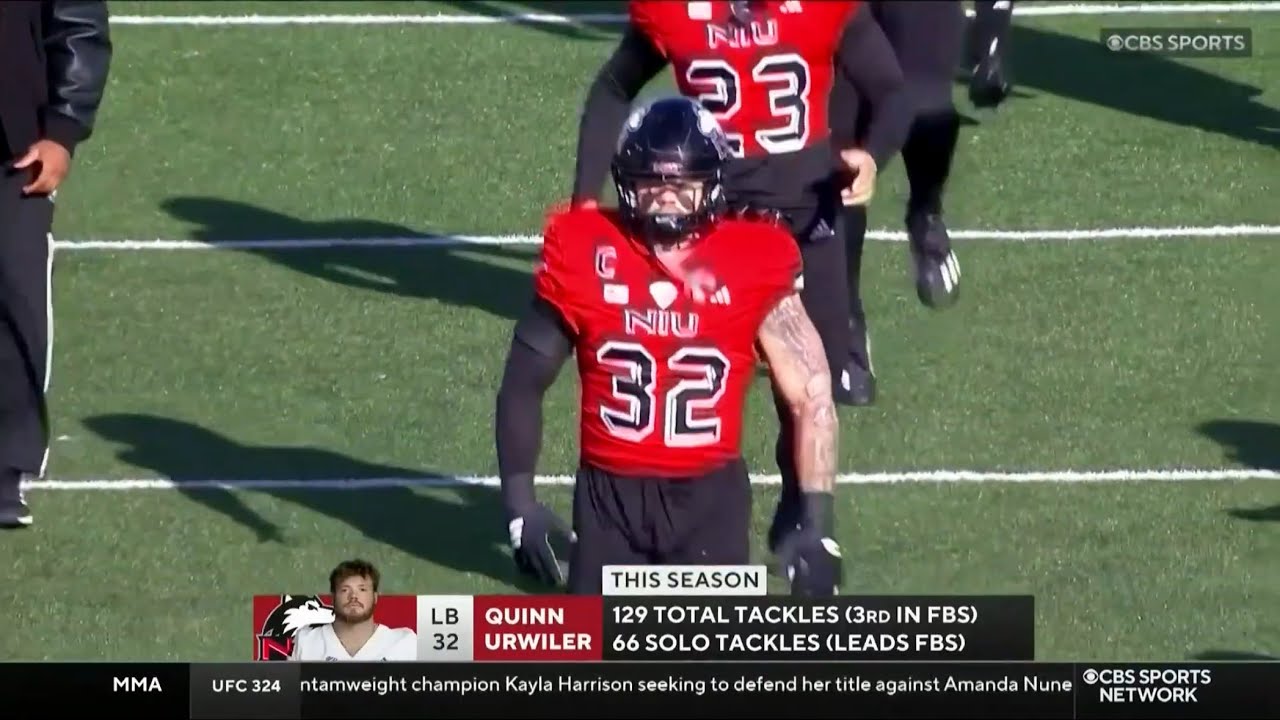 Kent State @ Northern Illinois - Nov. 28, 2025 - Quinn Urwiler