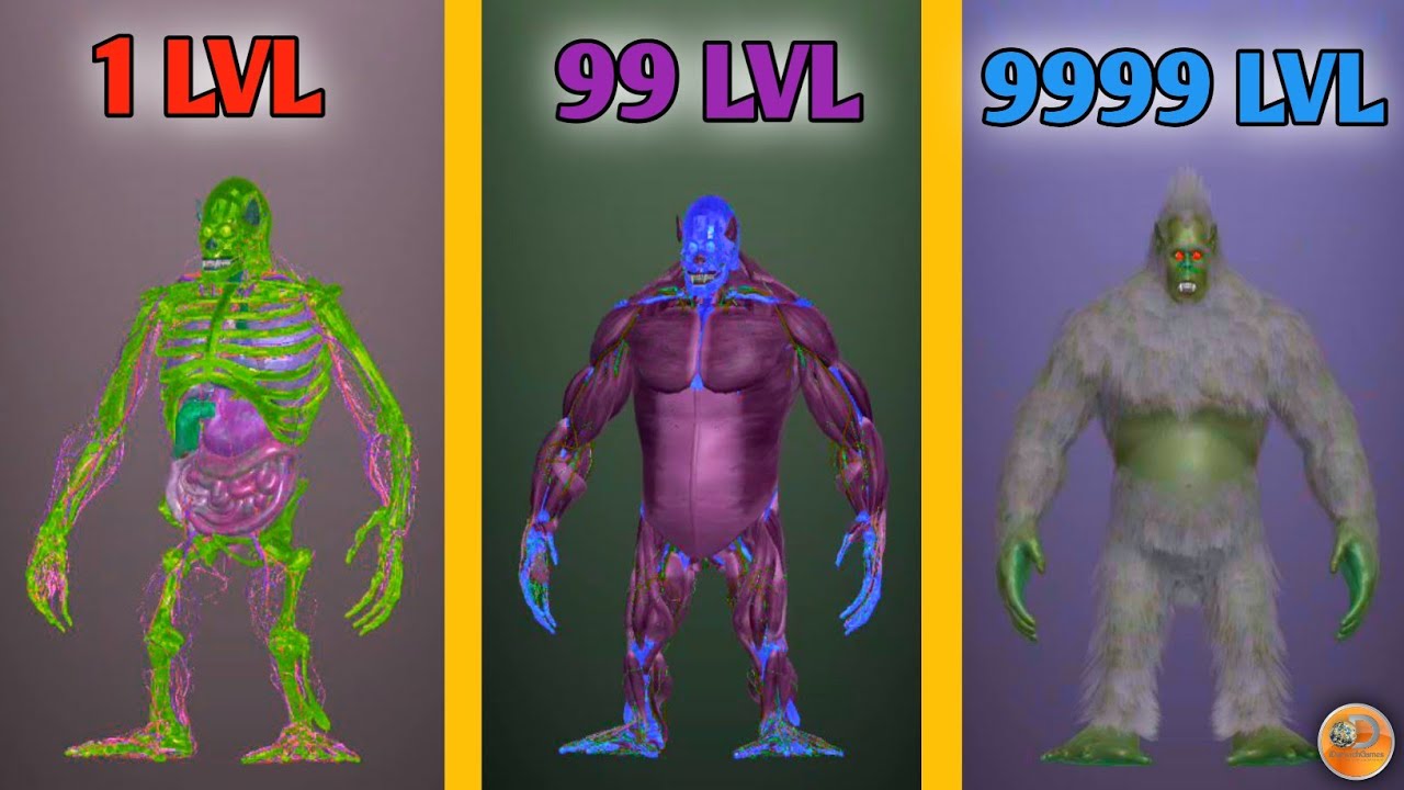 Idle Human! MAX LEVEL Yeti EVOLUTION Idle Human!