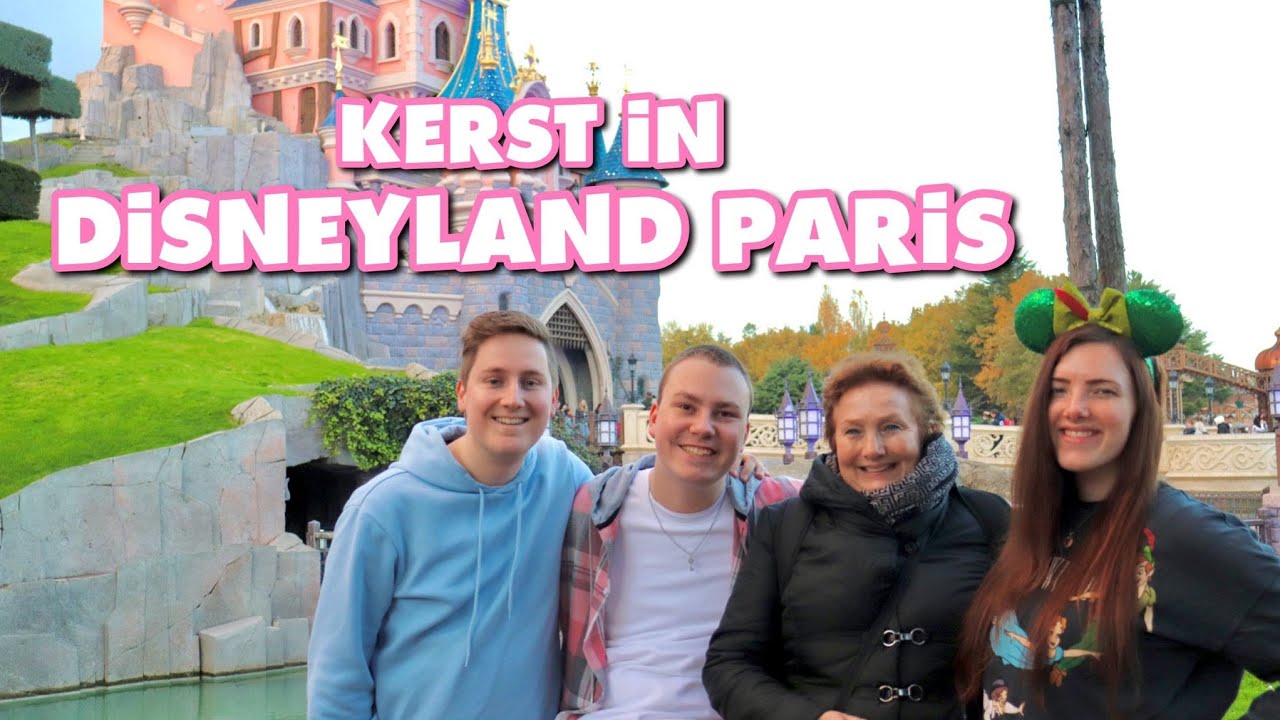 Disneyland Paris [VLOG] Het kerstseizoen vieren & Moeder voor het eerst in Disney!