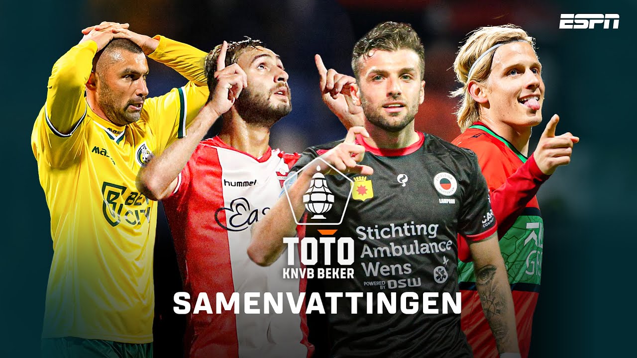 AMATEURS STUNTEN in BEKER 😱 | Alle samenvattingen TOTO KNVB Beker