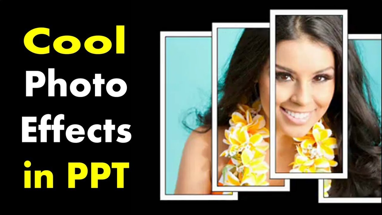 How to Make Cool Photo Effects in PowerPoint - PowerPoint Picture Tutorial