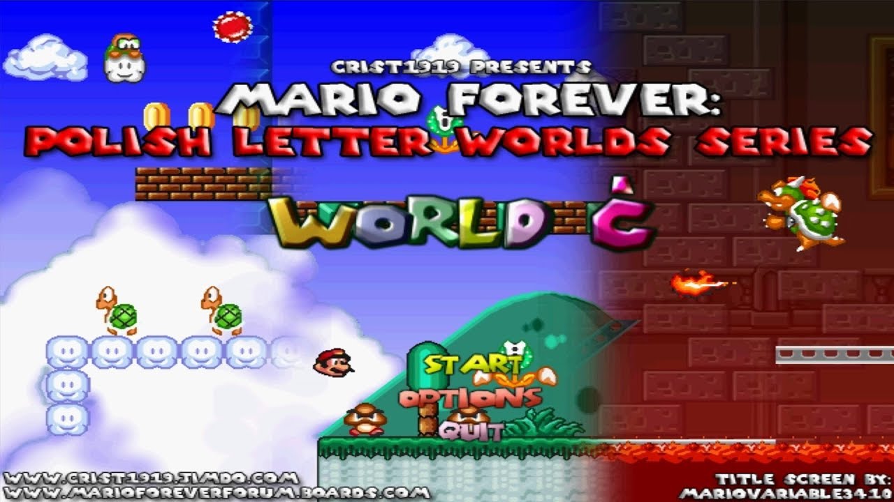 Mario Forever : Polish Letter Worlds Series - World Ć by Crist1919 [HD]