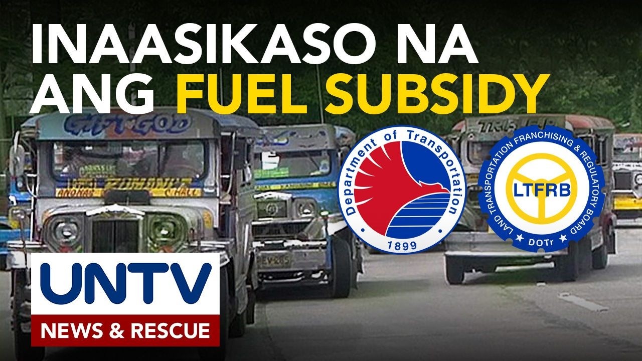 Documentation para sa fuel subsidy, inaasikaso na ng DOTr at LTFRB