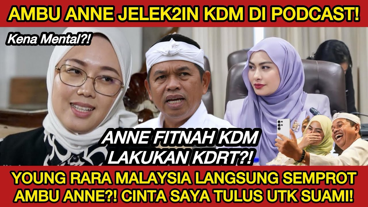 KDM KAGUM AMBU ANNE DIPERMALUKAN YOUNG SYEFURA OTHMAN?! KETULUSAN DPR MALAYSIA BUAT KDM CINTA?!