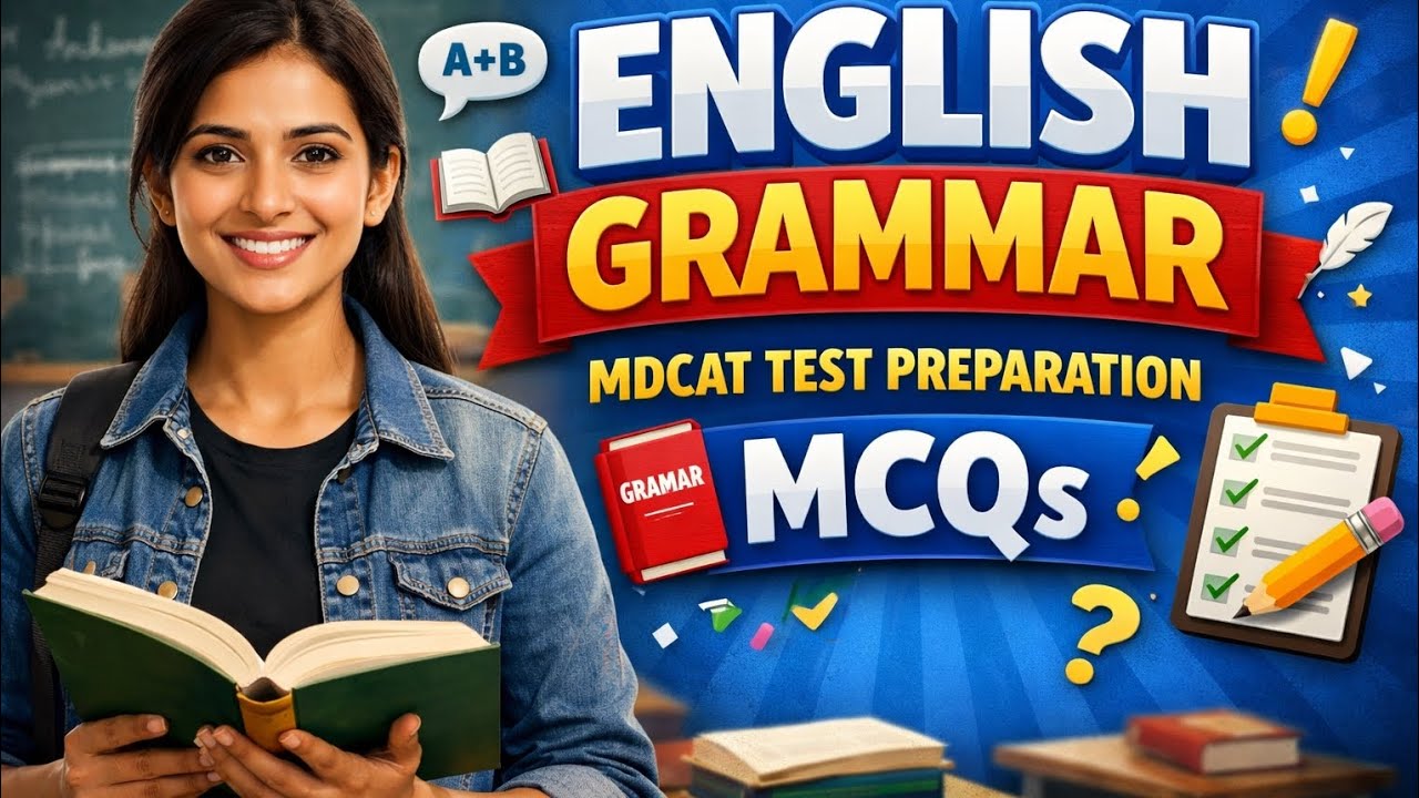 English MCQ practice | MDCAT preparation | Grammar FSC based practice 