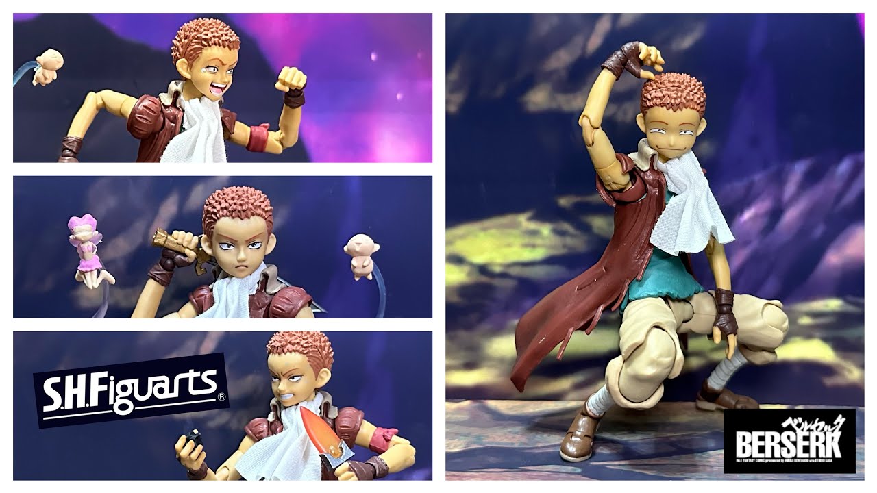 S.H.Figuarts Berserk ISIDRO / SHF 烙印戰士 伊斯多洛 / イシドロ ベルセルク #actionfigures #toys #berserk #unboxing