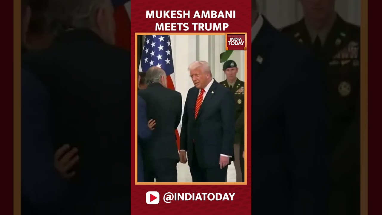 Industrialist Mukesh Ambani meets US President Donald Trump in Doha | India Today