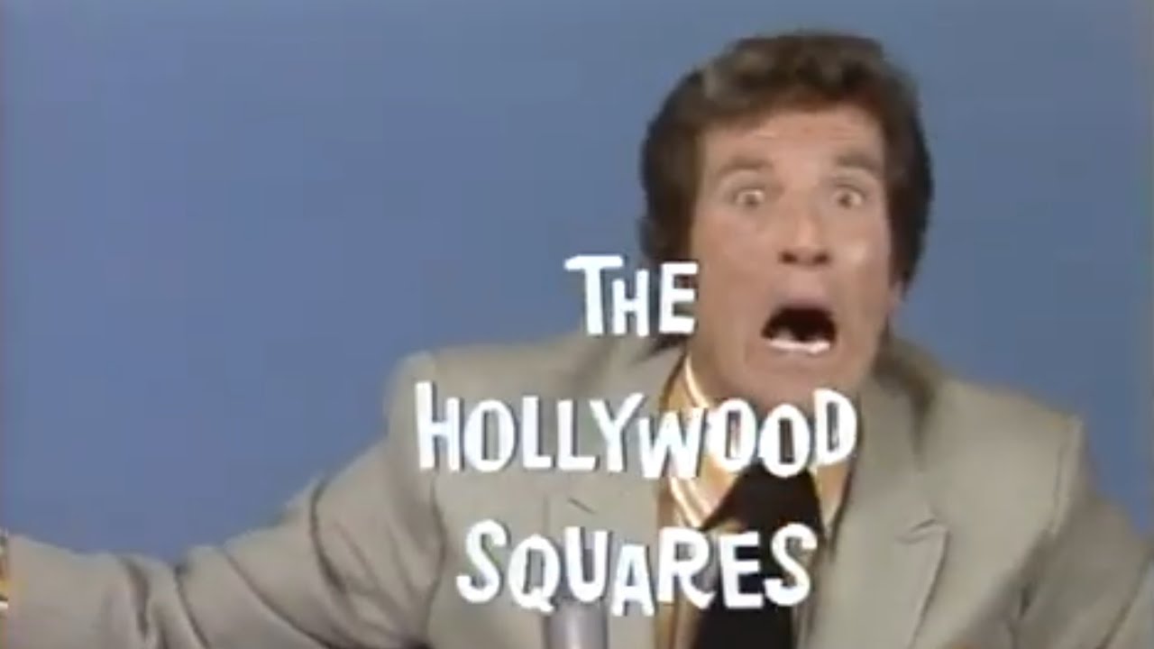 The Hollywood Squares 9-12-72 Хью О'Брайан, Сандра Ди, Пол Линде, Аманда Блейк, Док Северинсен.