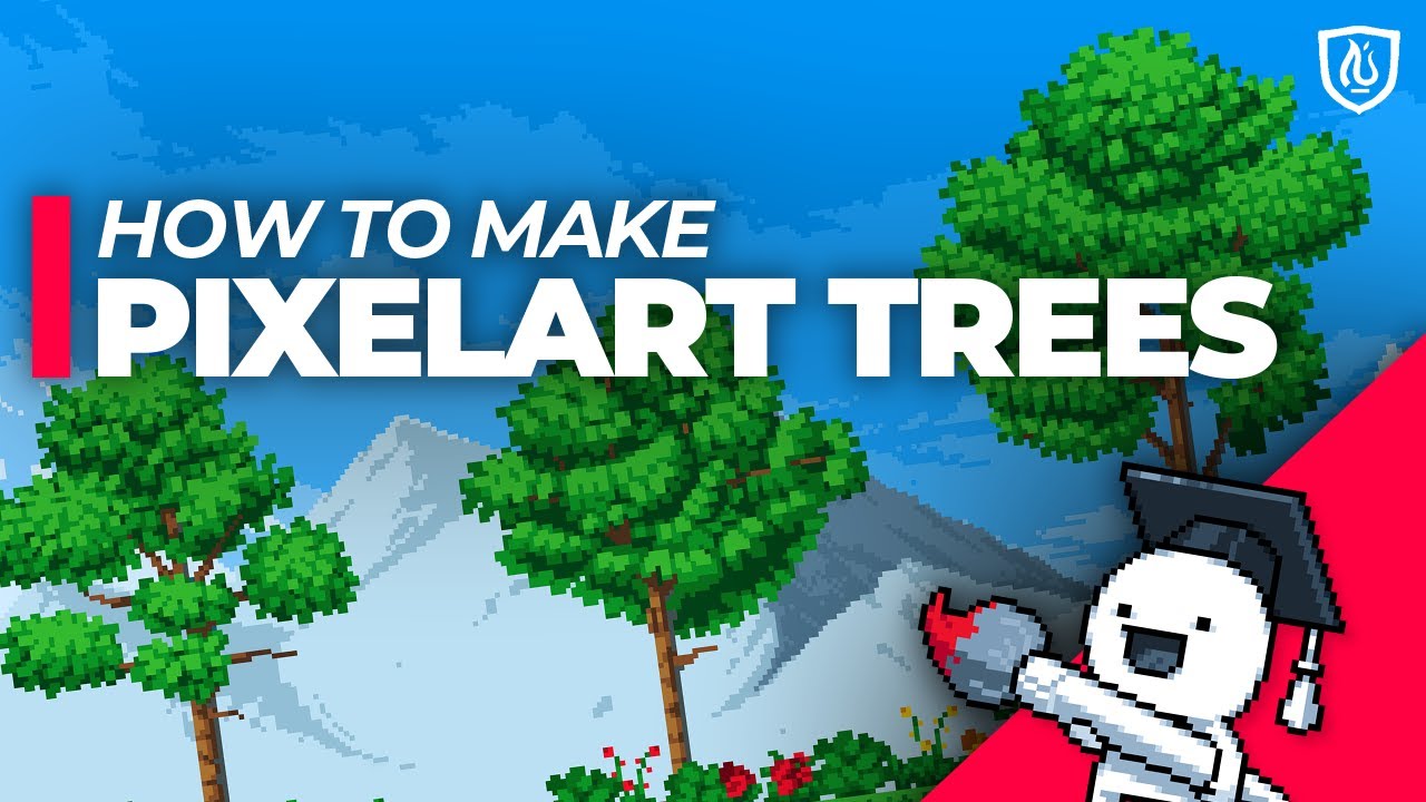 How to make Pixelart Trees