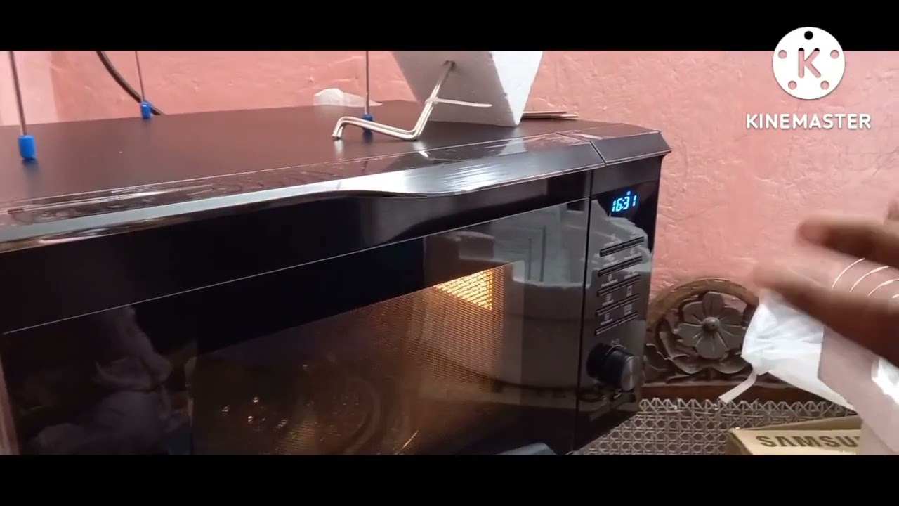 MC28A6036QK/TL Samsung microwave full demo...