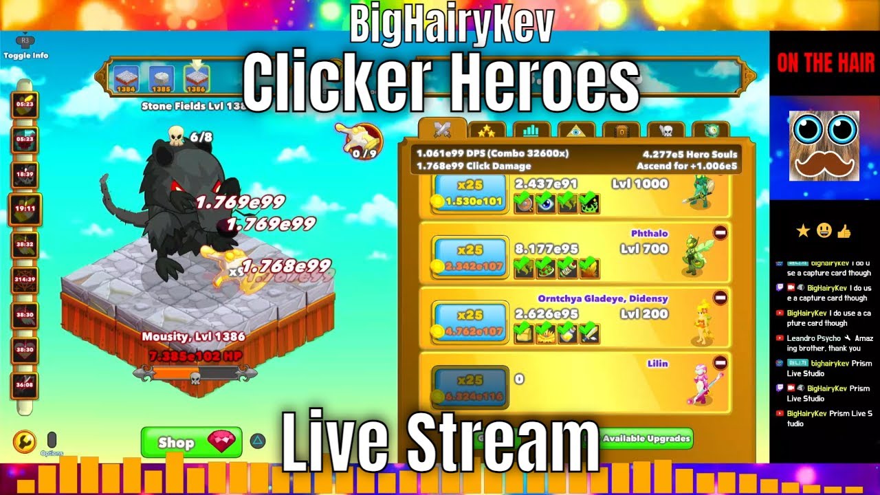 Clicker Heroes #528 - Live Stream