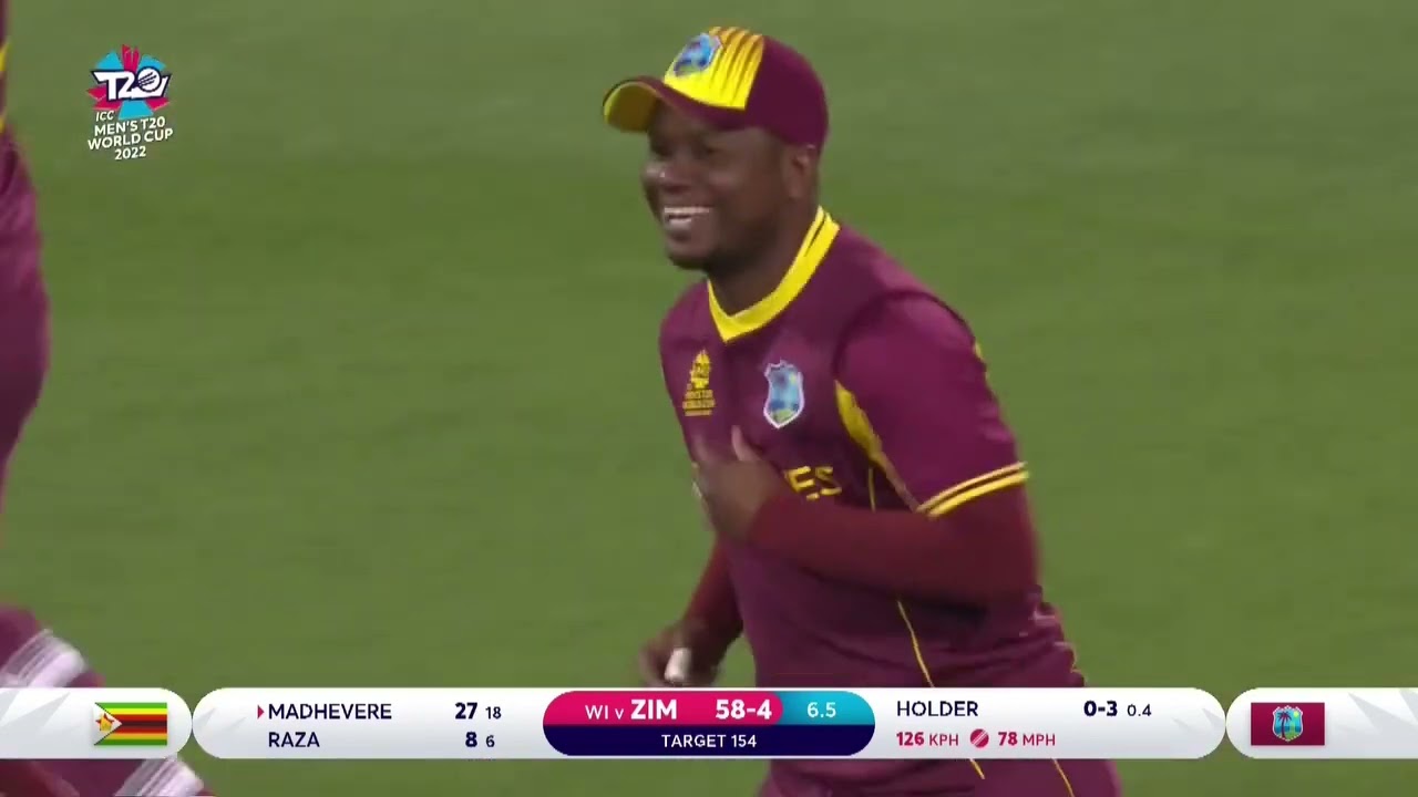 WEST INDIES VS ZIMBABWE HIGHLIGHTS 2022T20 WORLD CUP