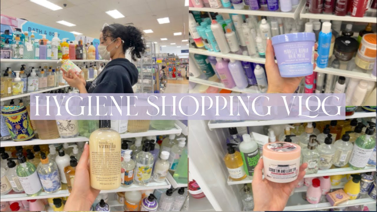 HYGIENE SHOPPING VLOG AT TARGET AND MARSHALLS! SO MANY GOOD HYGIENE PRODUCTS | KIADAI