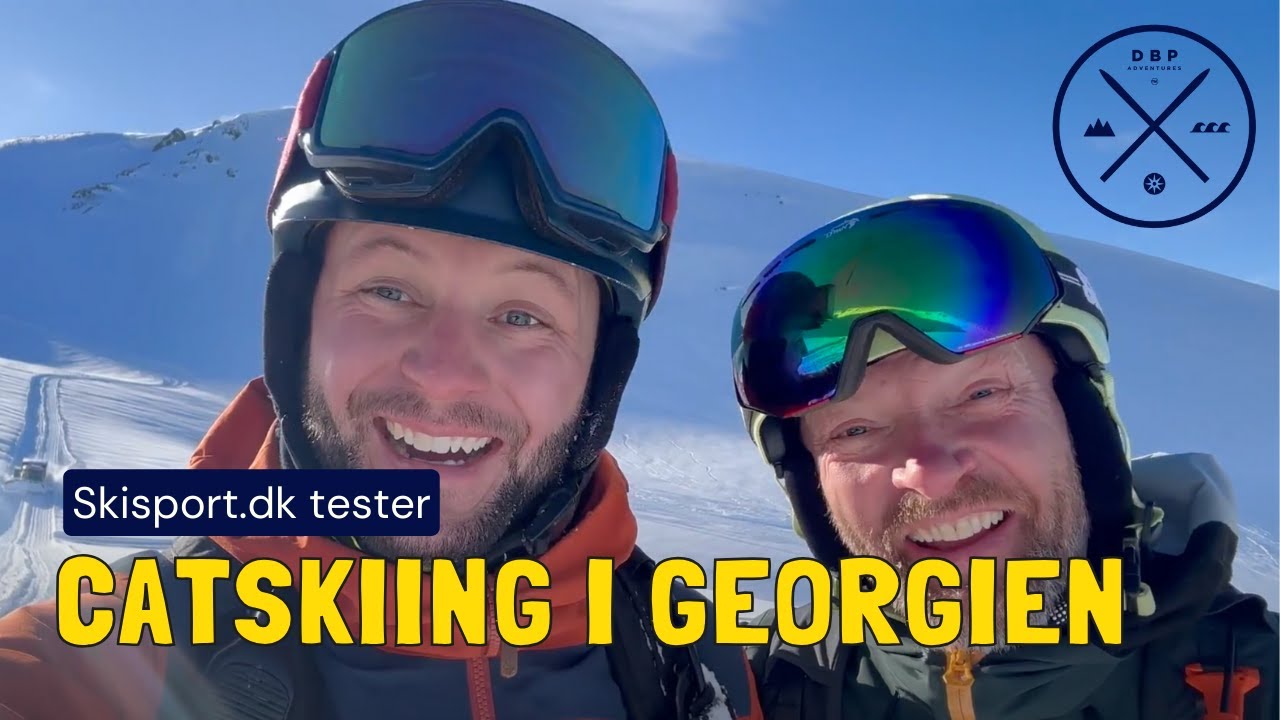 Skiport.dk er taget med på vores catski tur i Georgien