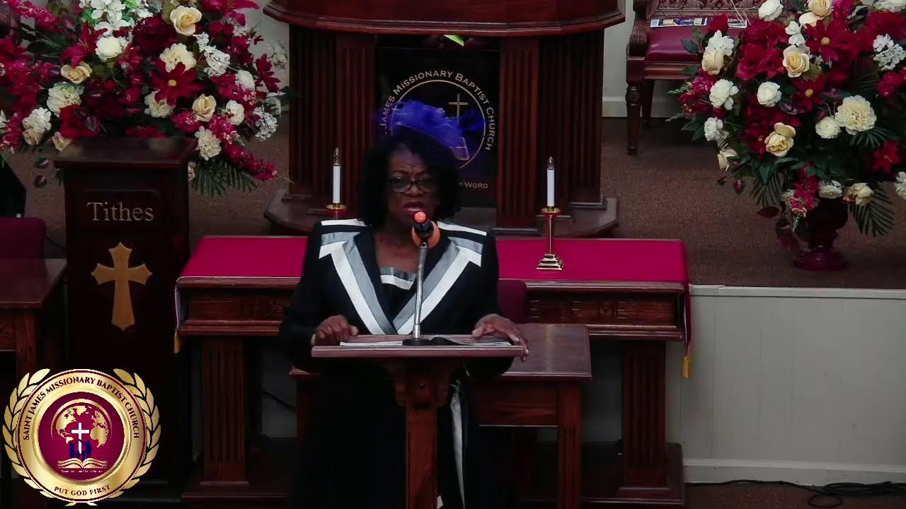 ST. JAMES MISSIONARY BAPTIST CHURCH LIVESTREAM