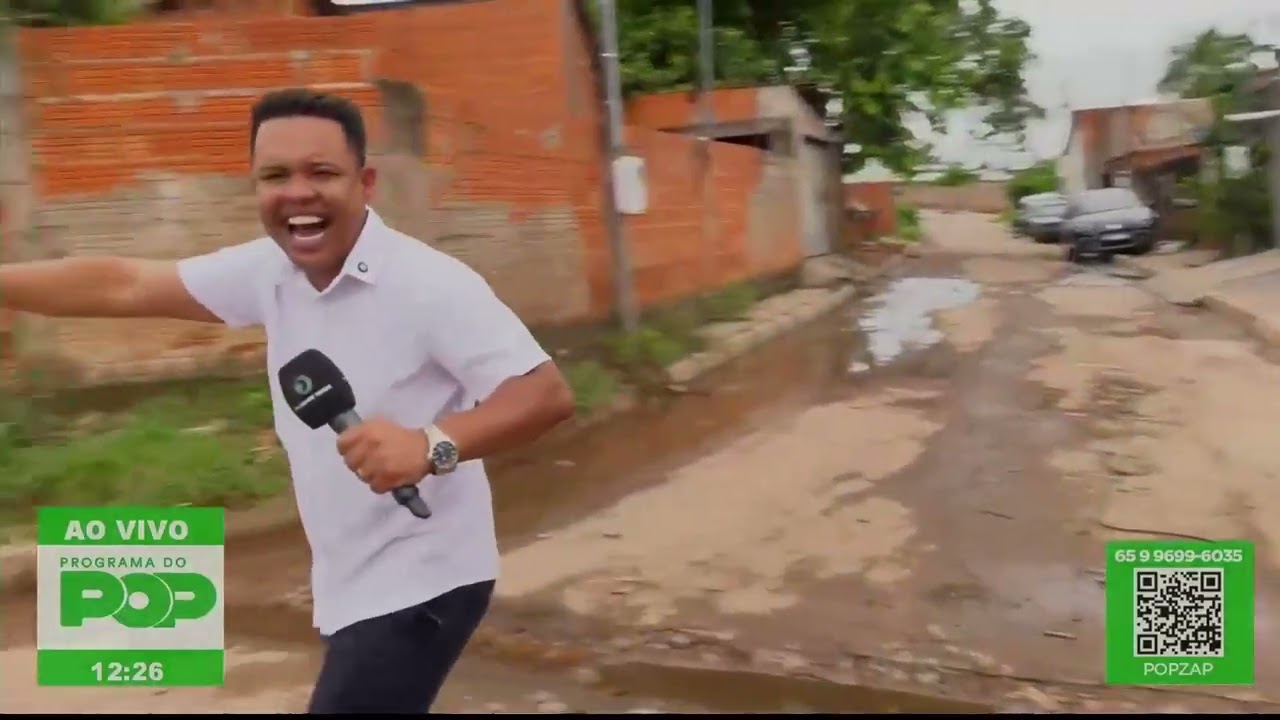 BAIRRO JOAQUIN CURVO FICOU ALAGADO POR CONTA DAS FORTES CHUVAS
