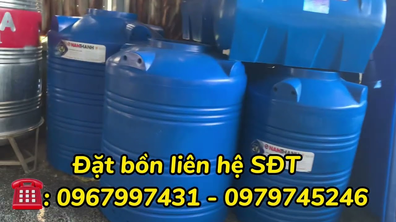 bồn nước Nam Thành hàng chính hãng bảo hành 20 năm giá rẻ tại TPHCM