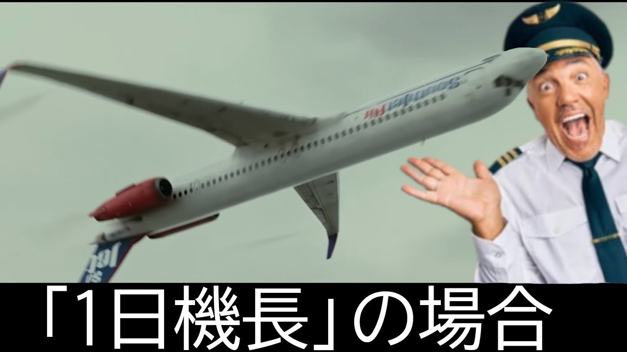 墜落を楽しむ１日機長