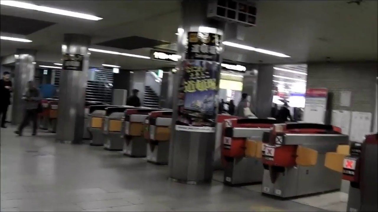［乗り換え］　地下鉄千日前線　なんば　から　近鉄線難波