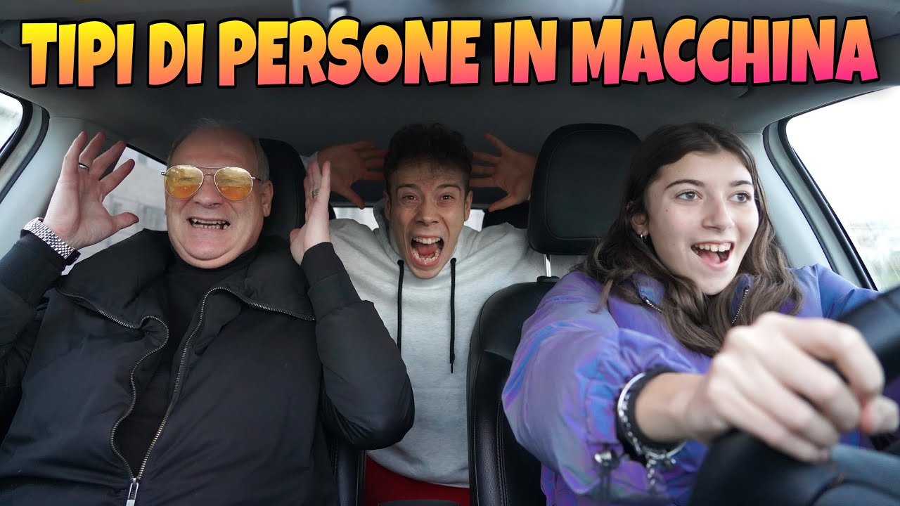 TIPI DI PERSONE IN MACCHINA - Chi sei quando guidi?