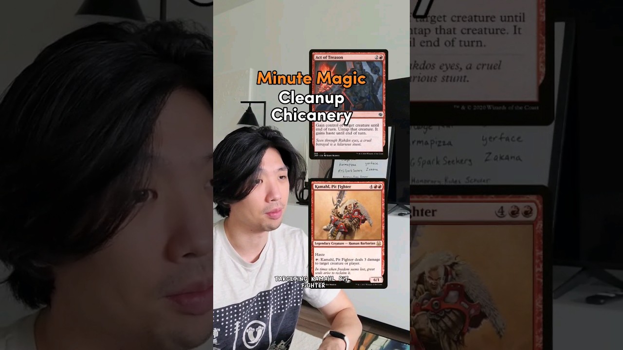 Minute Magic: Crazy Cleanup #mtg #edh #mtgcommander