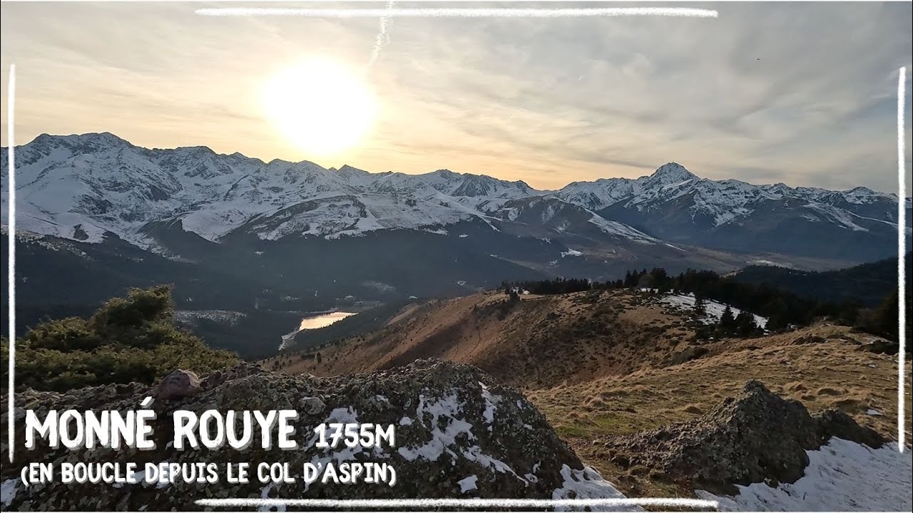 Monné Rouye 1755m depuis le col d'Aspin