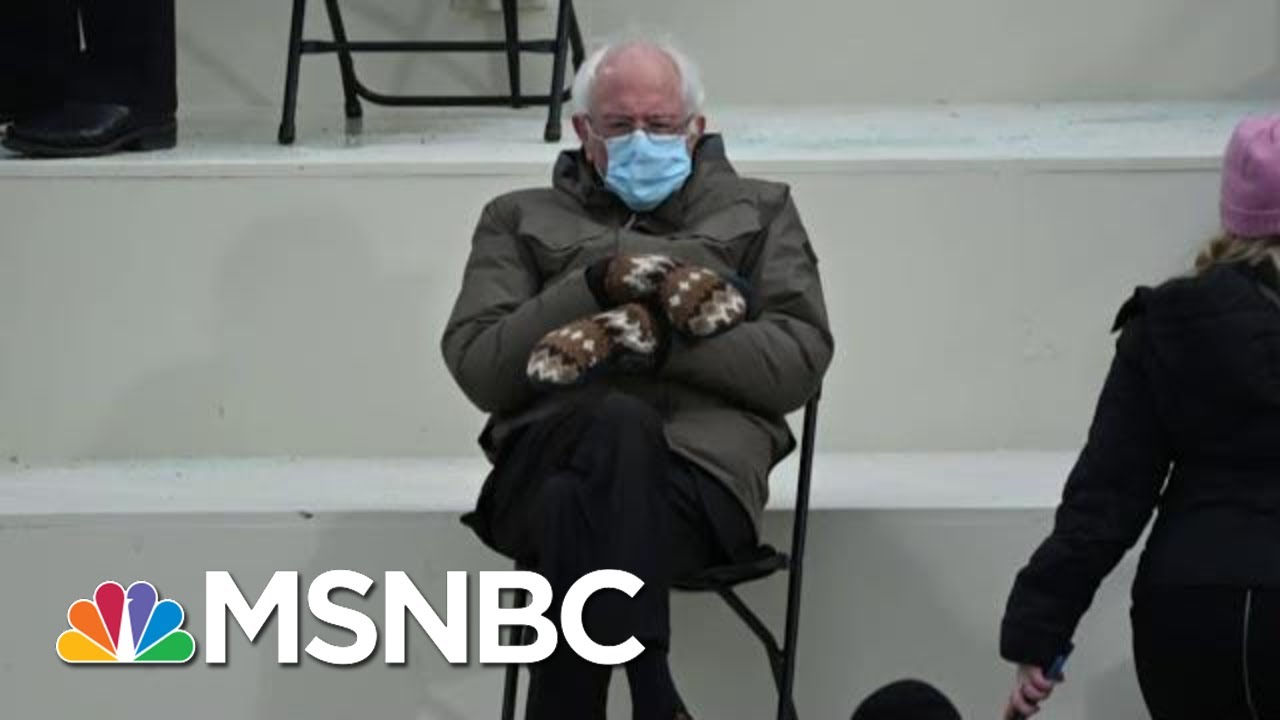 Who Are You Wearing?: Bernie Goes Viral With Confident Mitten Look | The Beat With Ari Melber