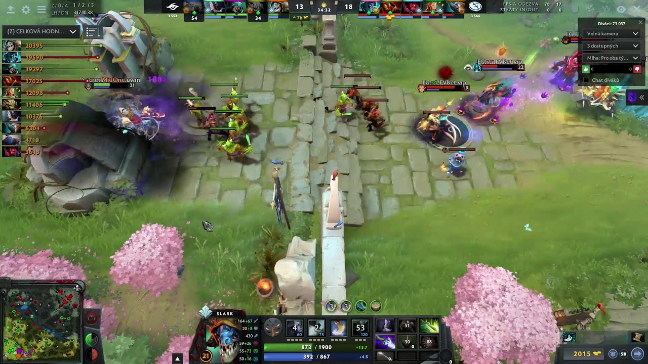 Dota 2 [CZ/HD] TI9 - Team Secret vs EG - Osmifinále (Upper Bracket)