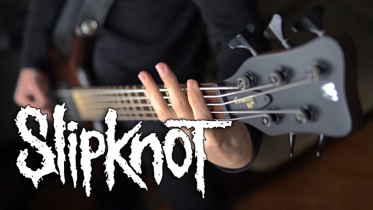 Slipknot - People = Shit (Bass Cover) + SCREEN TABS