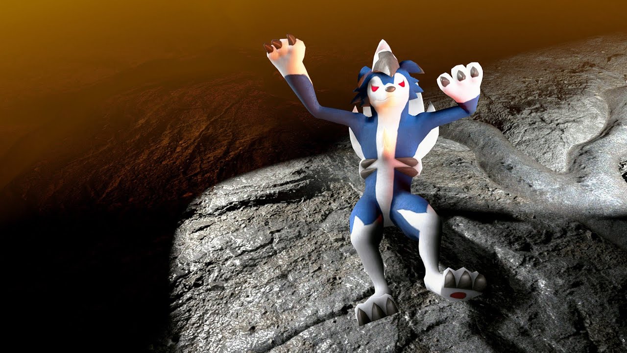 SF6 Lycanroc kemoryona（blue）18