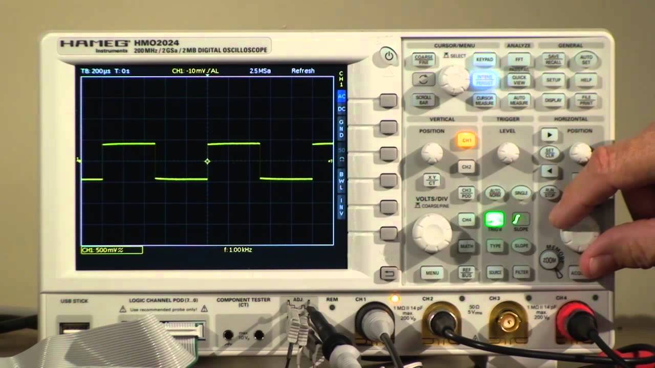HAMEG&reg; HMO2024 Digital Oscilloscope