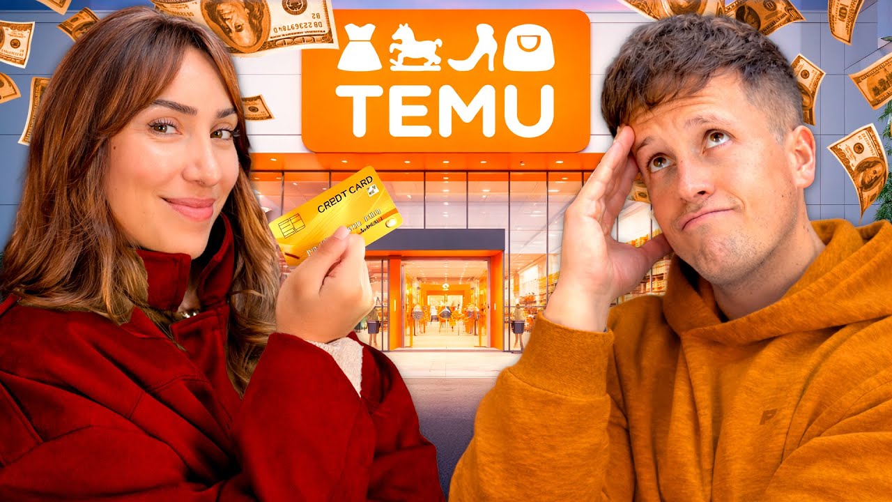 NAMORADA GASTA O MEU DINHEIRO NA TEMU EM PRODUTOS DE NATAL 🎄💸