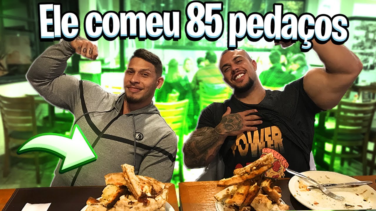DESAFIO RAMON DINO X HORSE *quem comeu mais pizza*