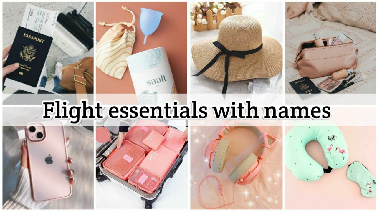 Flight essential with names • STYLE POINT