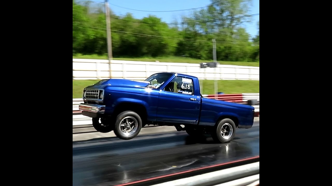 v8 Ford Ranger Wheelstands!!!