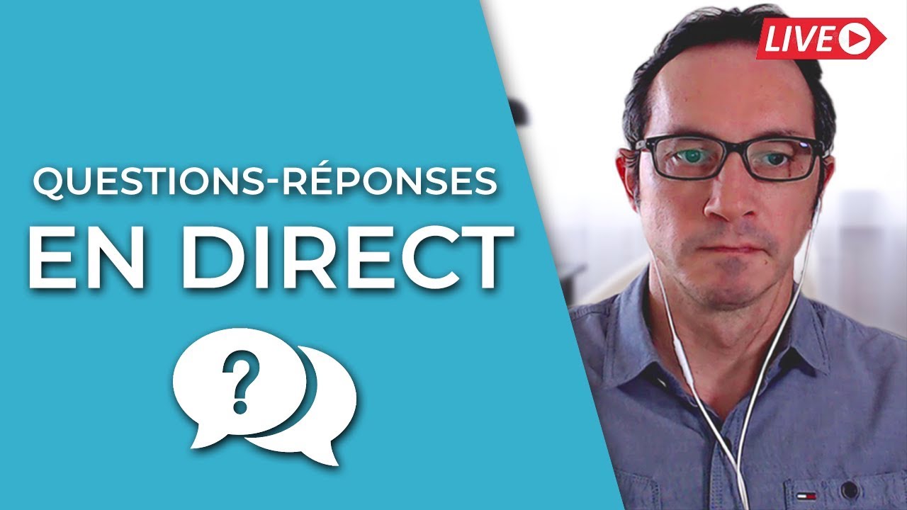 Questions-R&eacute;ponses en Live sur Methodo Recherche