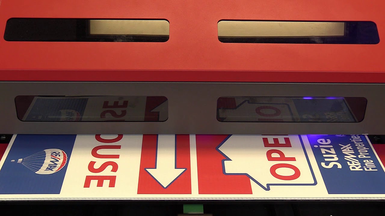 UV Printer | Making Coroplast Signs with Compress UV Printer