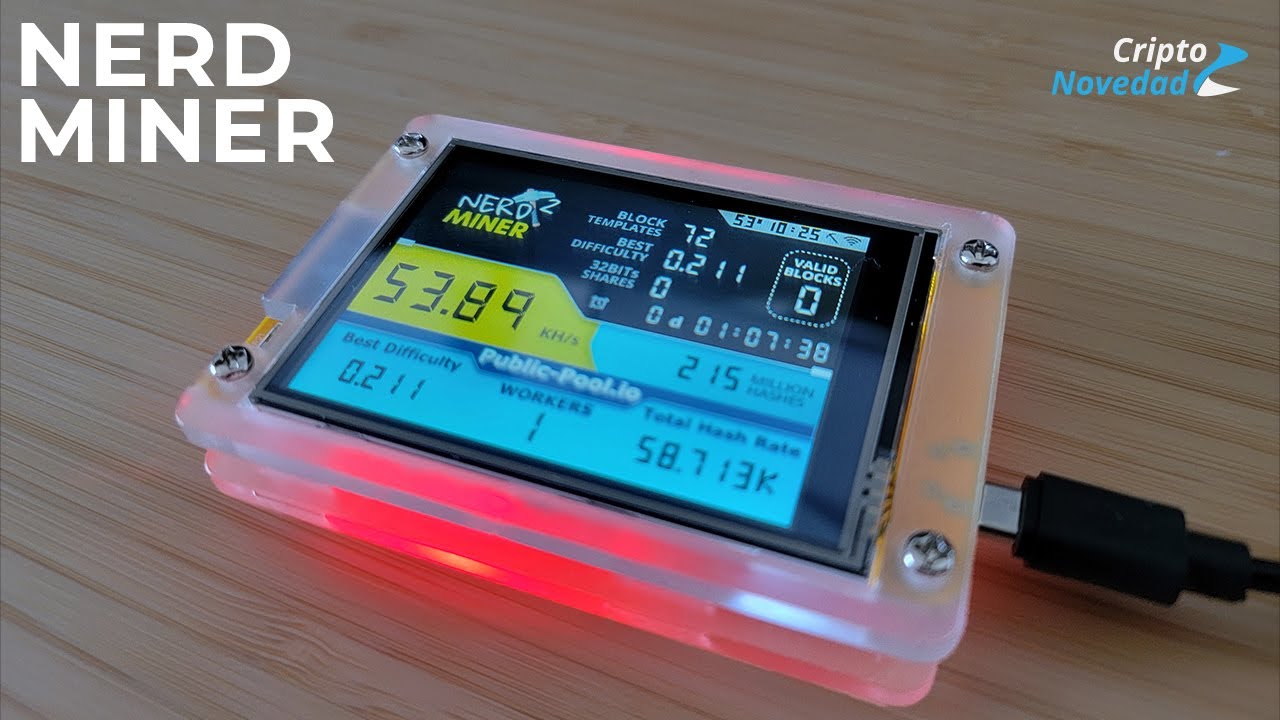 ¿Qué tan útil es este NerdMiner?